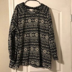 Danskin Fleece Pullover (4X)